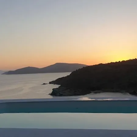 Private Pool Seaside Karnagio Ferienhaus Karystos (Evia)